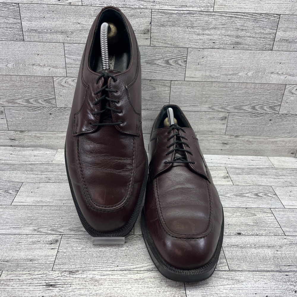 Florsheim Comfortech Brown Leather Loafer Dress Shoes‎ Men Size 10D